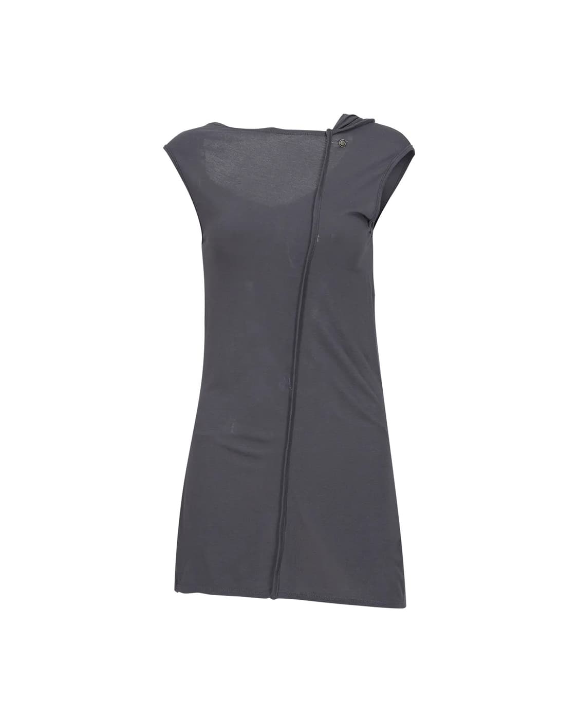 Cost per Kilo Hooded Dress Charcoal xs 상품이미지3