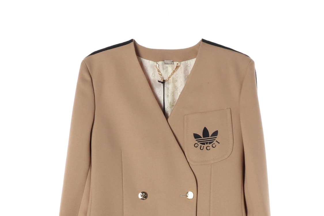 (새상품)아디다스 x 구찌 플루이드 드릴 코트 자켓 재킷 베이지
 상품이미지4