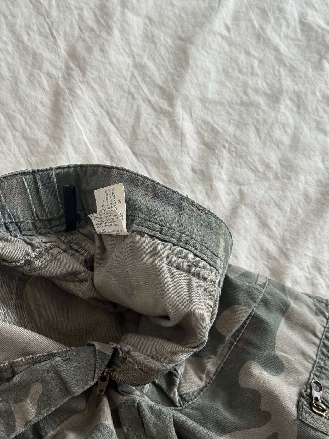 Y2k 카고 카모팬츠 상품이미지10
