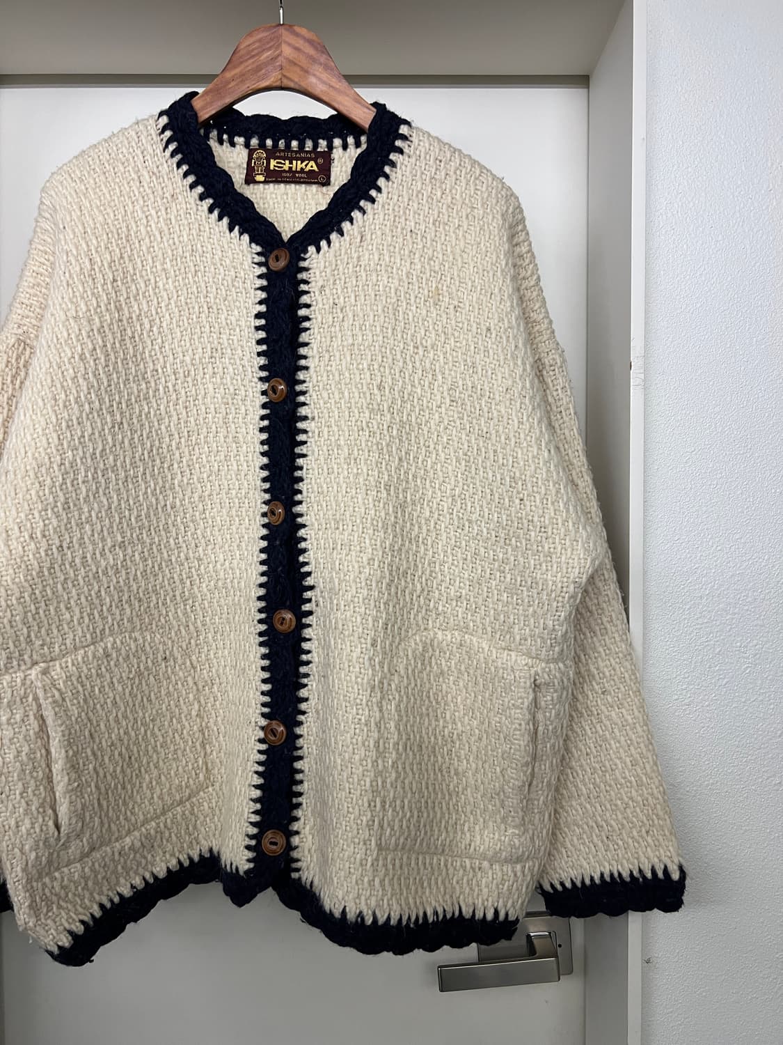 ARTESANIAS ISHKA HANDMADE 울가디건 울자켓 상품이미지4