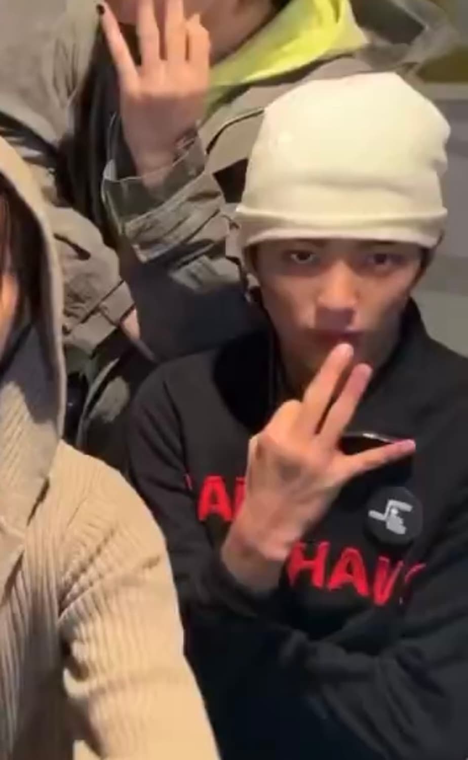 저스틴비버 비니 skylrk angel 새상품 상품이미지3