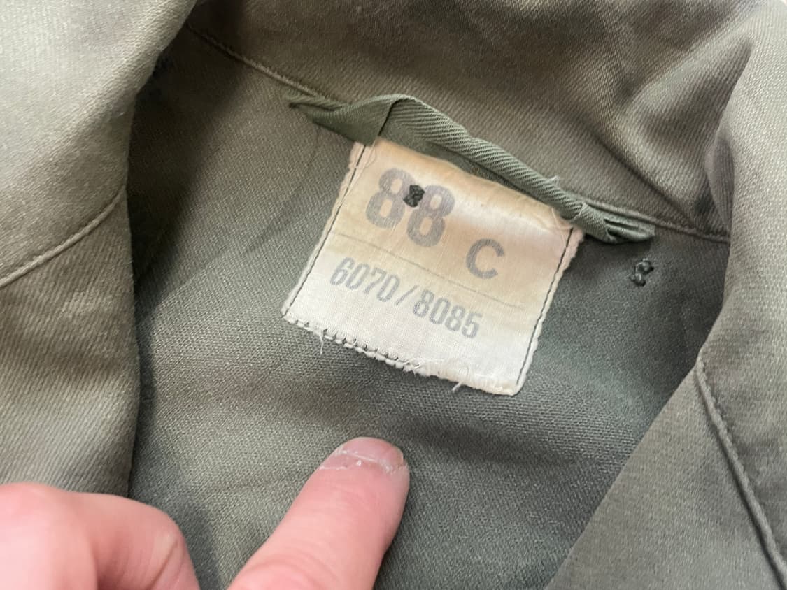 7~80s og 프랑스군 m-64 필드자켓  J04141 상품이미지4