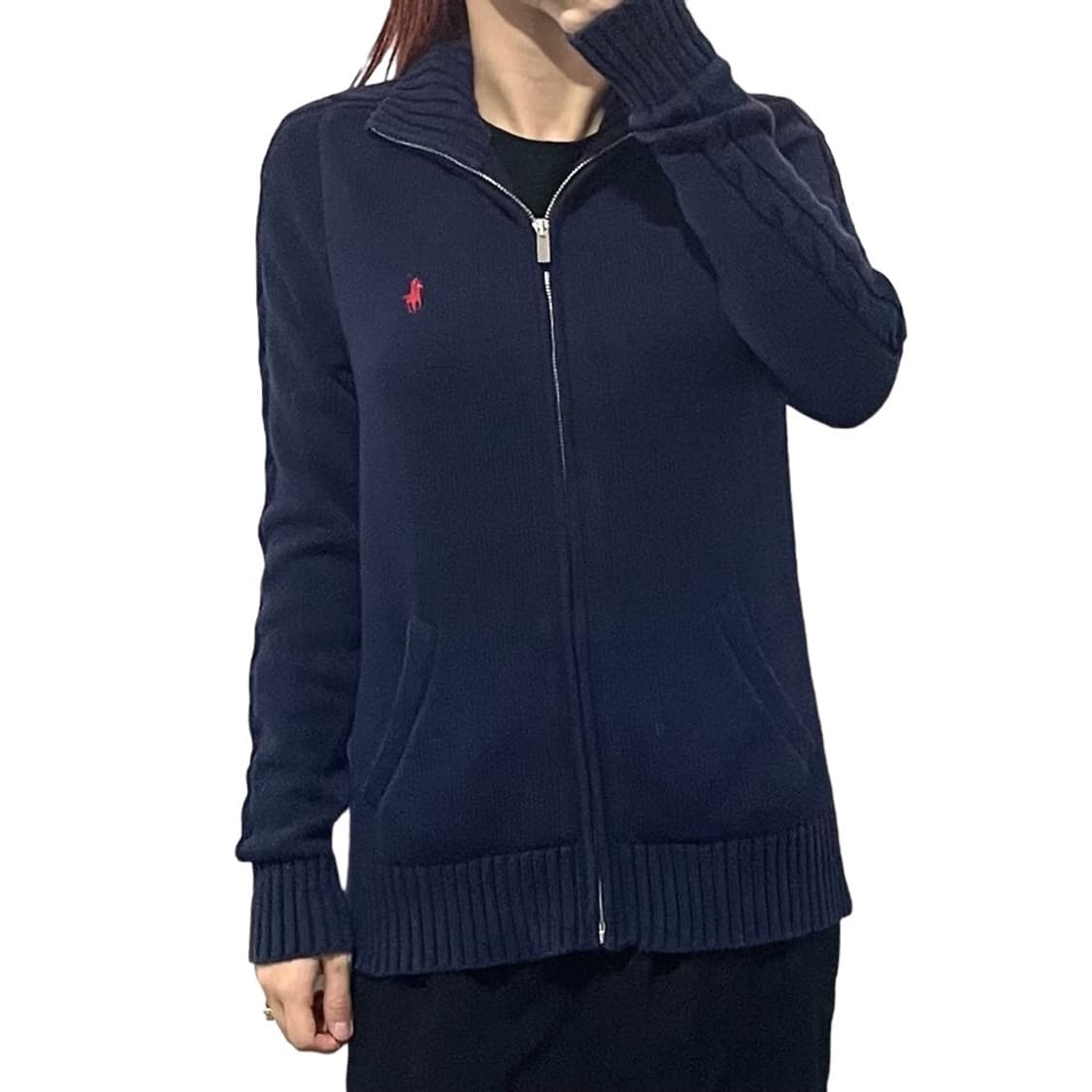 폴로 랄프로렌 니트 집업 상품이미지1