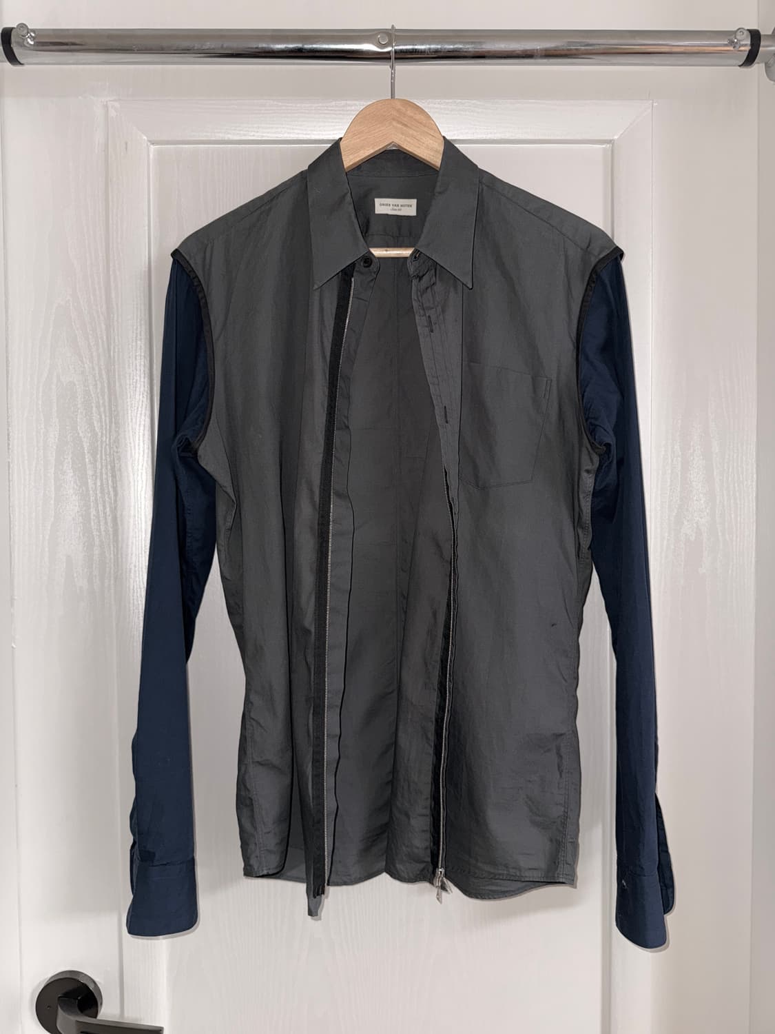 Two-Way zip up shirt 상품이미지4