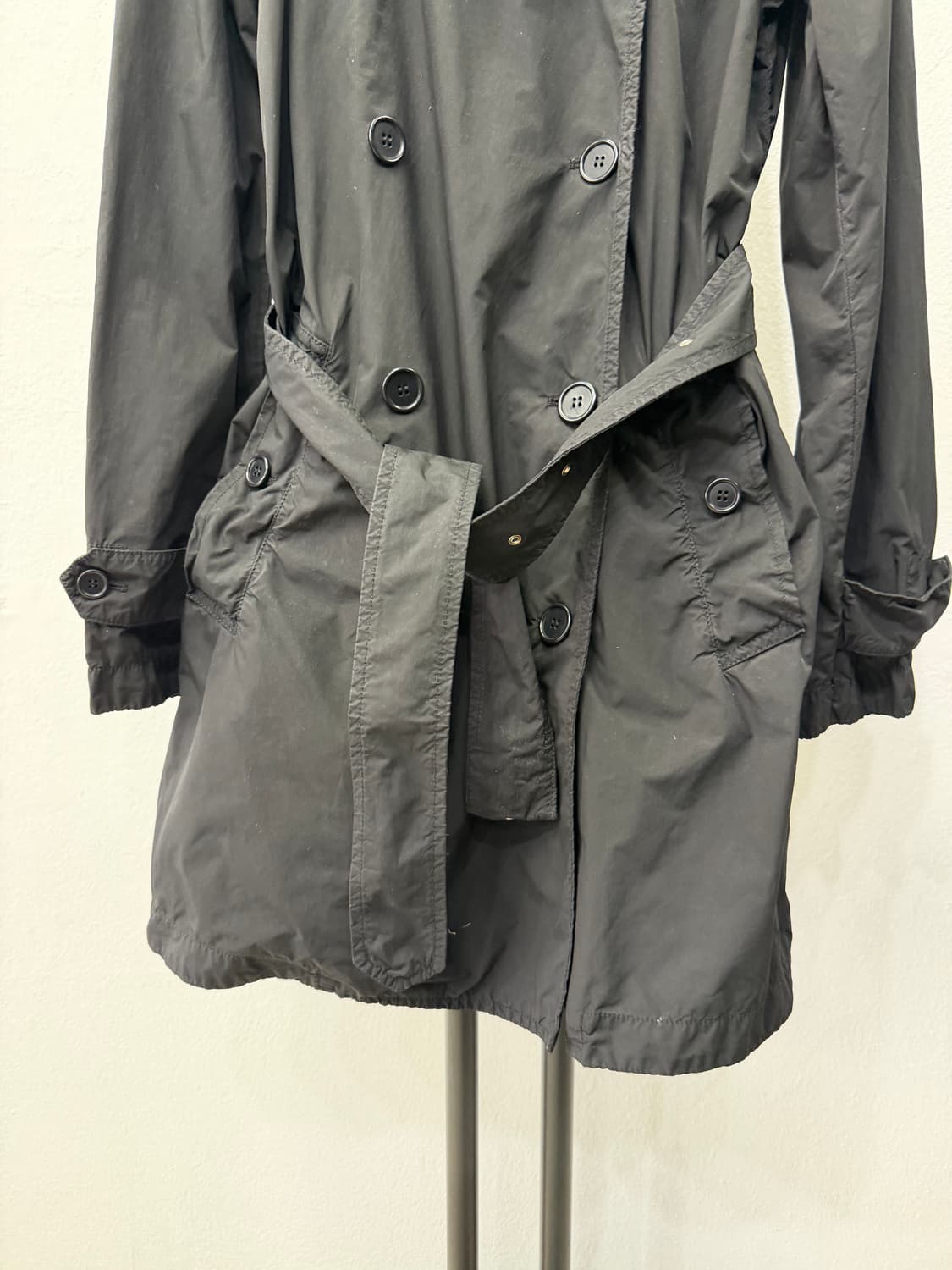 매장판정품) ASPESI 아스페시 여성 트렌치 코트 M 상품이미지4