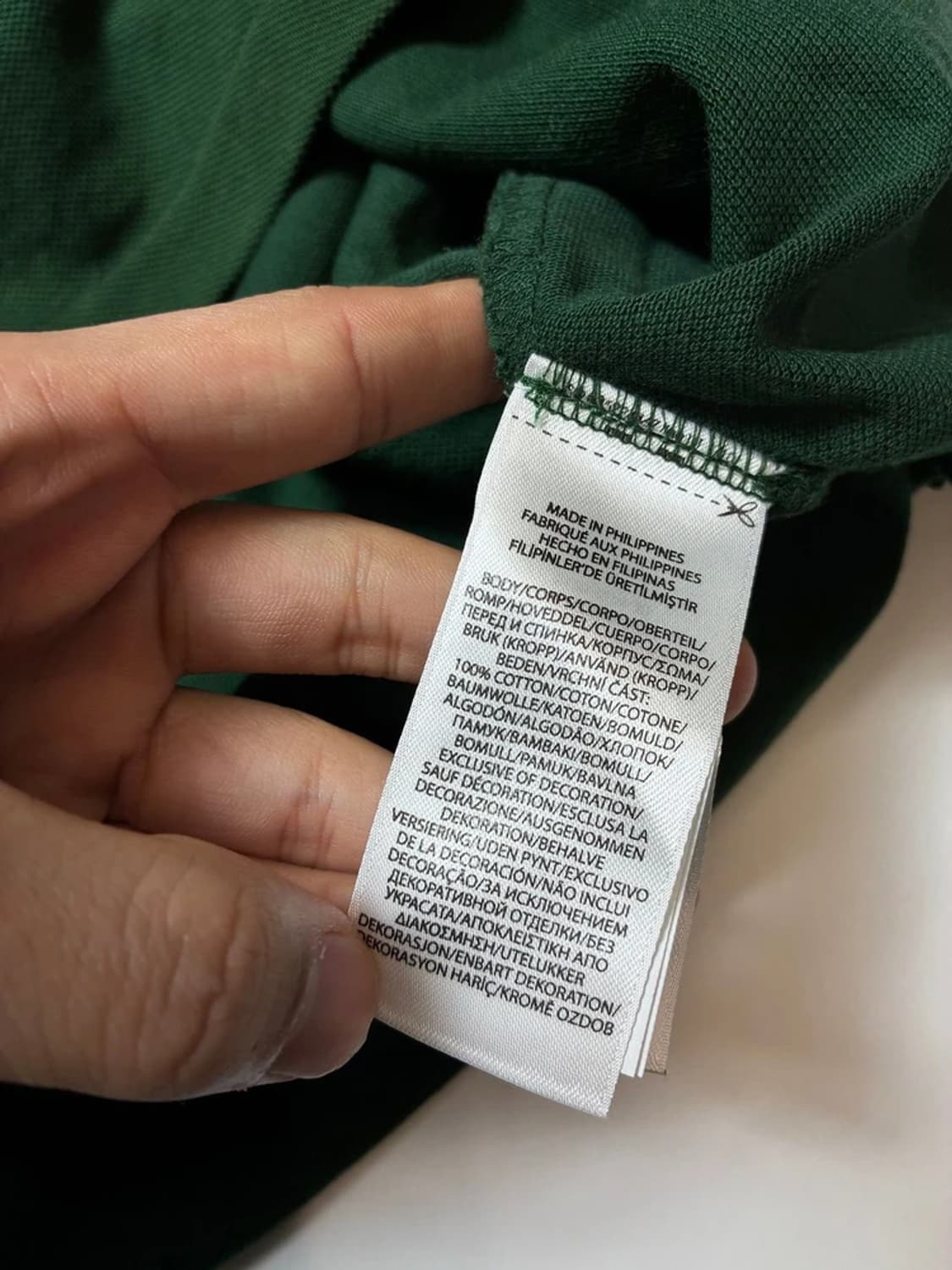 폴로 랄프로렌 슬림핏 늑대 캠프 그래픽 카라 반팔 티셔츠 PN9663 상품이미지8