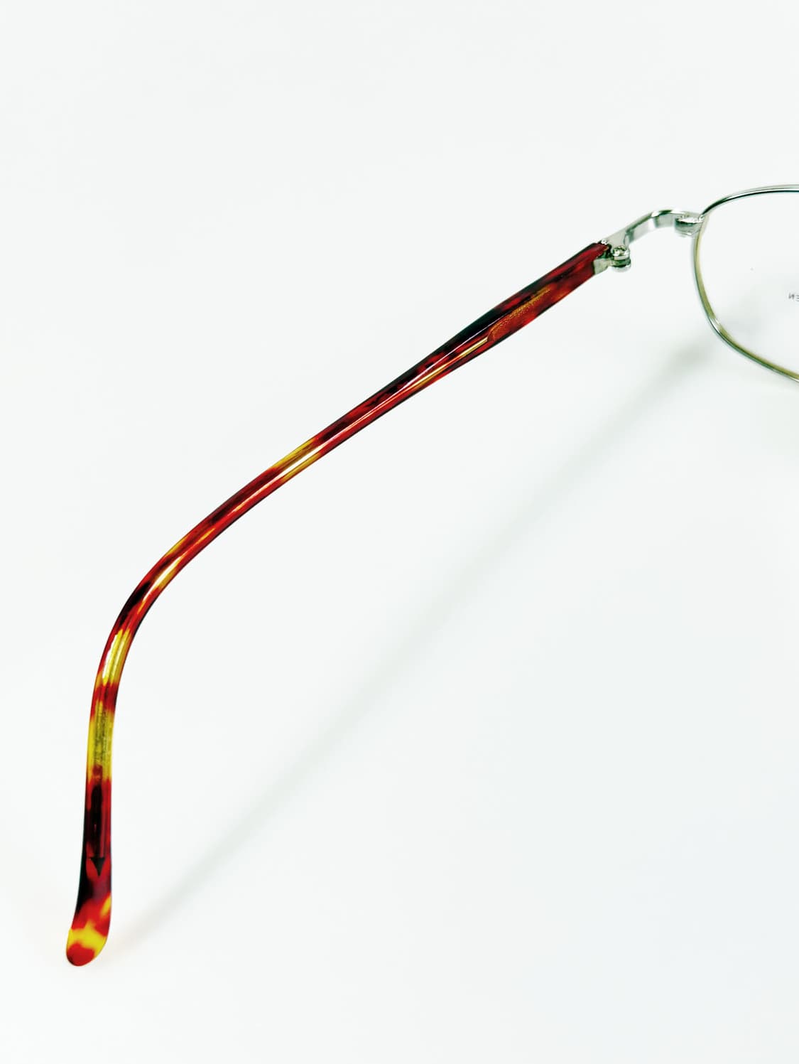 90s QINGREN 실버 메탈 슬림 스퀘어 빈티지 안경 상품이미지7