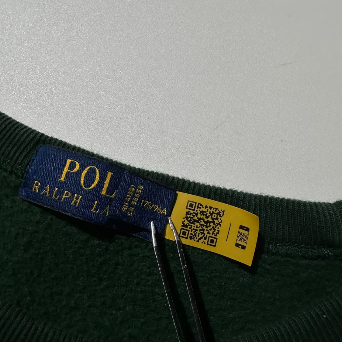 폴로 랄프로렌 아치로고 스펠아웃 맨투맨 (신형QR) 상품이미지5