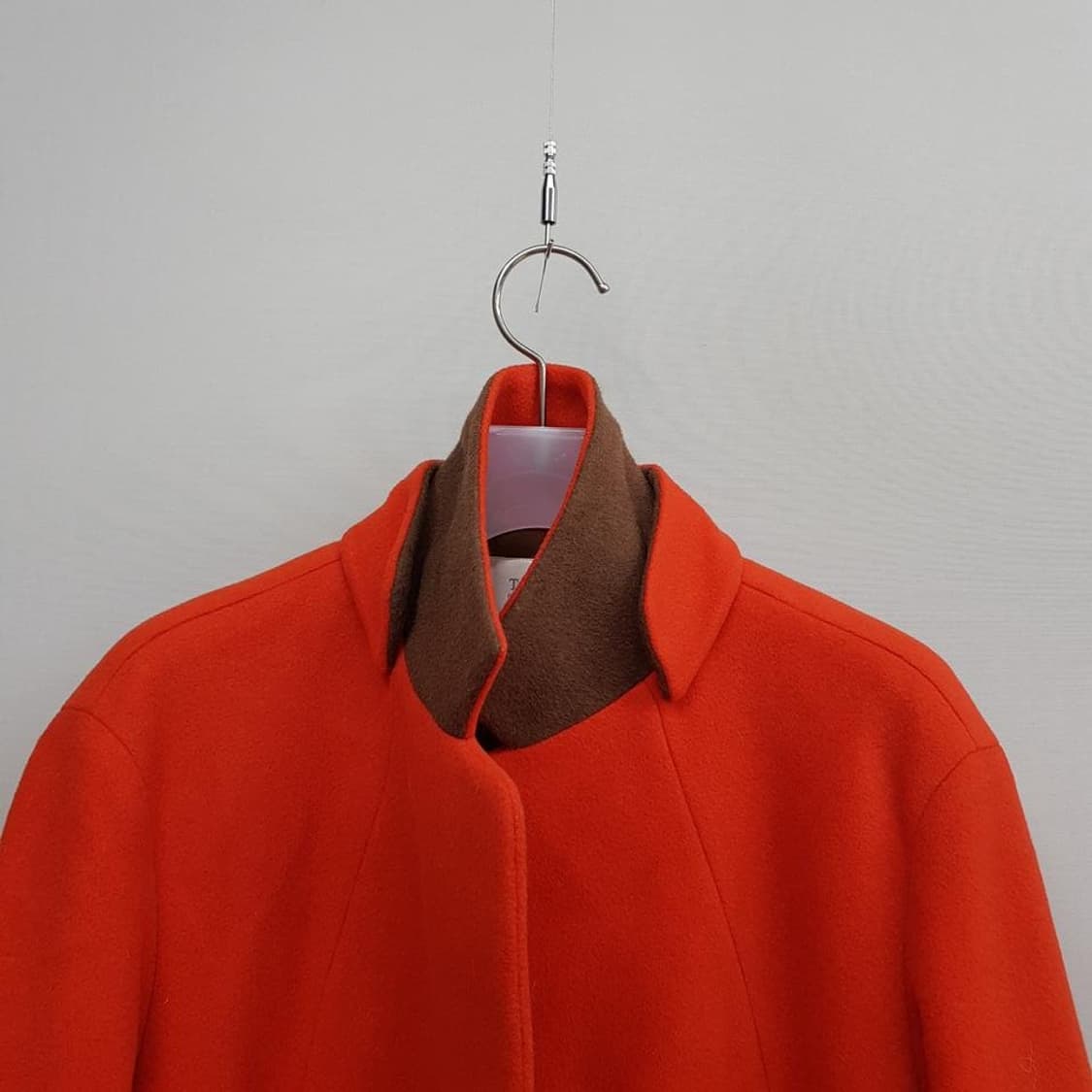 한섬 타임 비비드 컬러 캐시미어 코트 82-94-160사이즈 상품이미지4