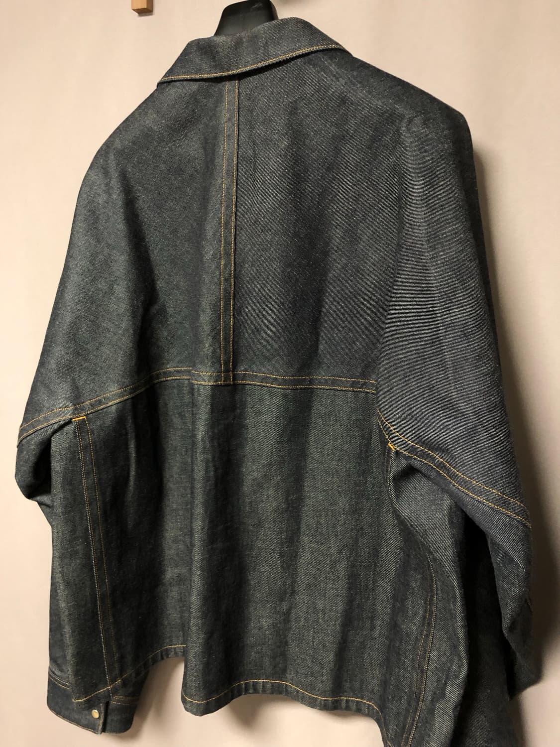 지에다 스냅버튼 데님 셔츠 상품이미지7