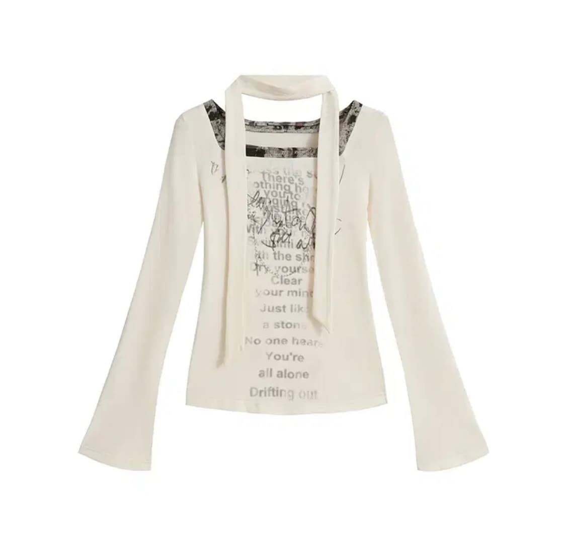 Cest Nous graffiti long sleeve 상품이미지1