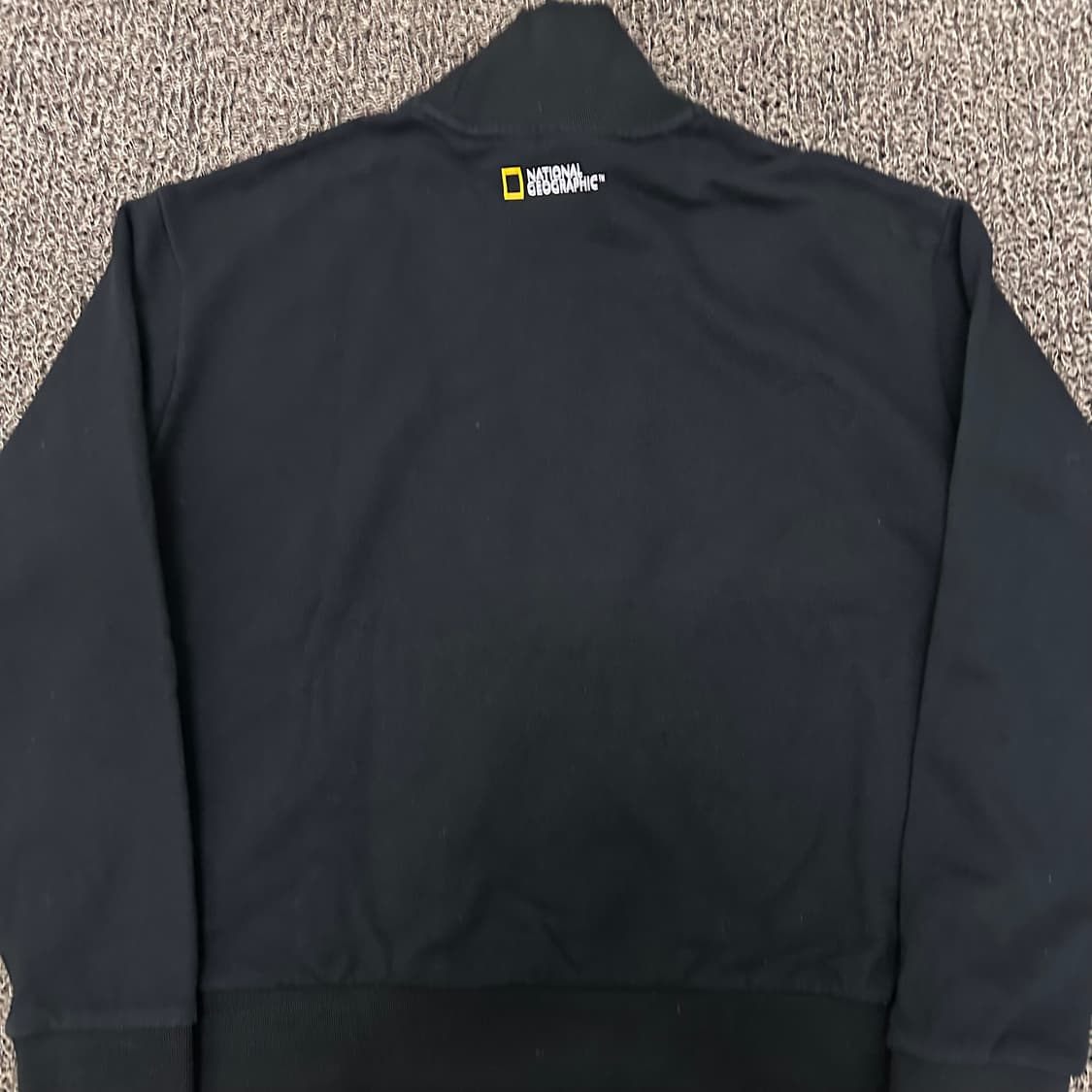 내셔널지오그래픽 여성 목폴라 울 맨투맨 블랙 90(S) 상품이미지5