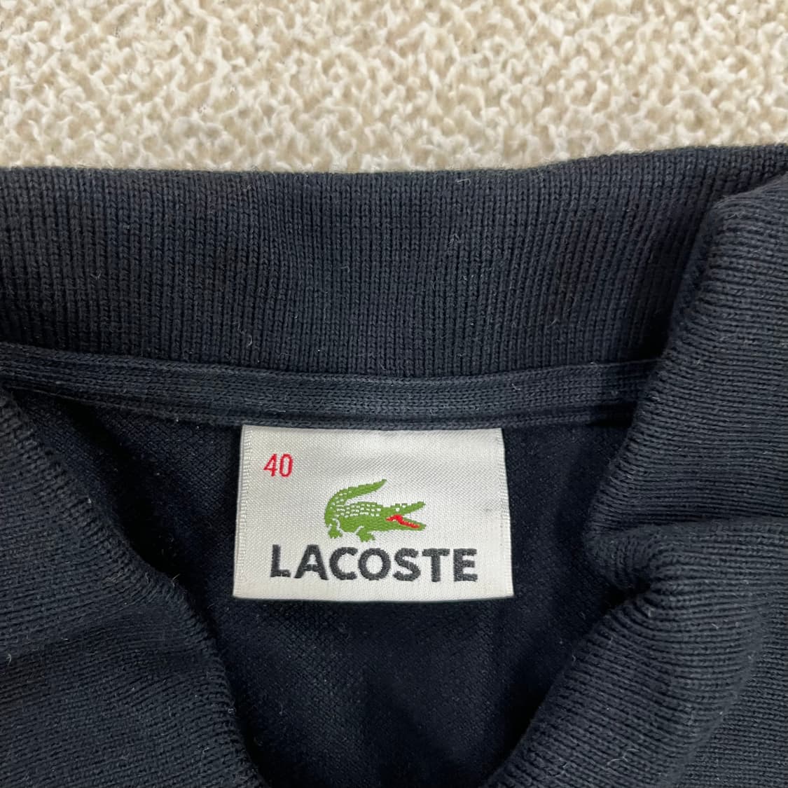 40 라코스테 슬리브리스 폴로 셔츠 0219M 상품이미지2