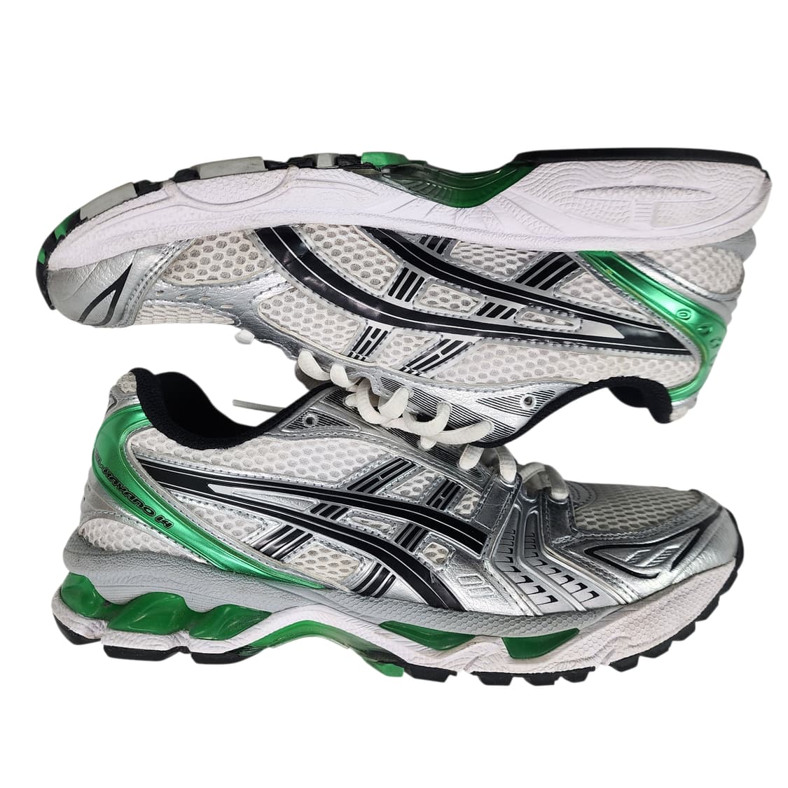 [235] 아식스 젤 카야노 14 화이트 말라카이트 그린 상품이미지6