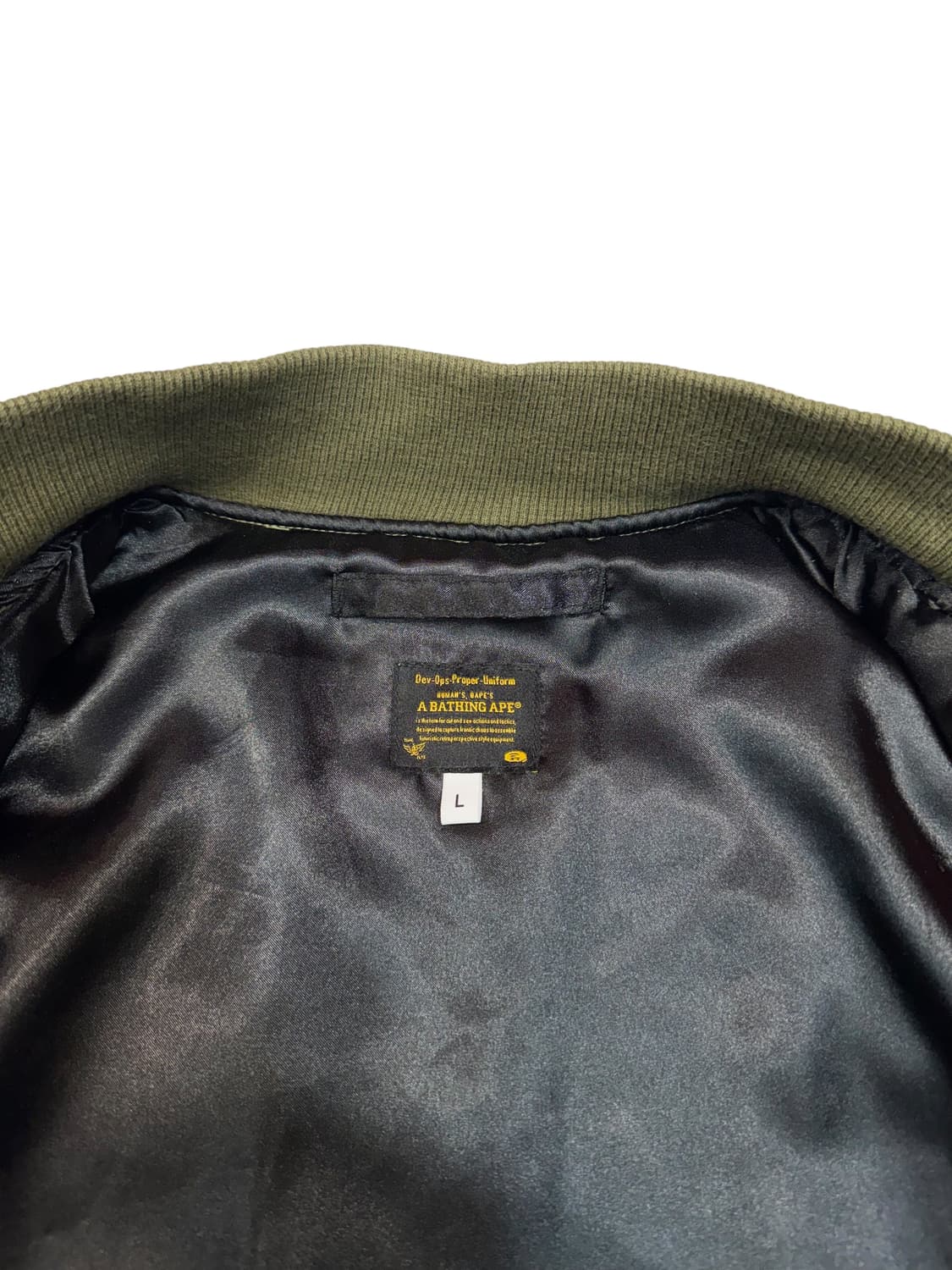 베이프 샤크 봄버 자켓 (L) 상품이미지7