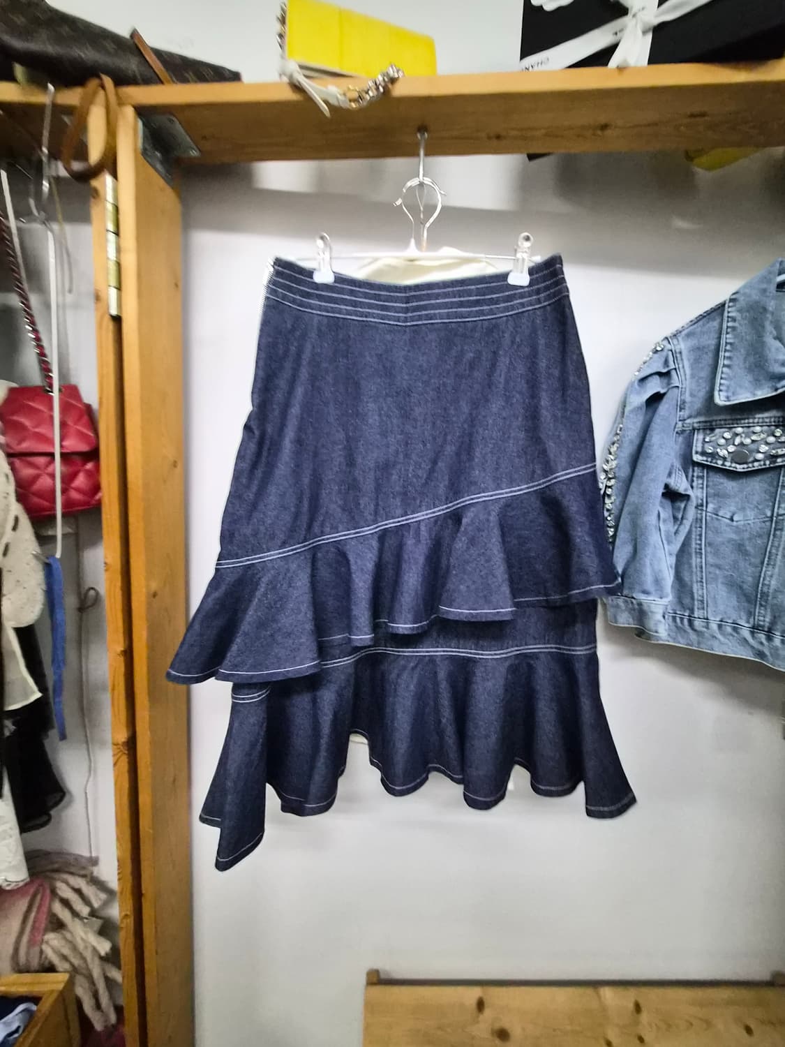 DKNY 셔츠 블라우스. 폴로랄프로렌 데님스커트 상품이미지7