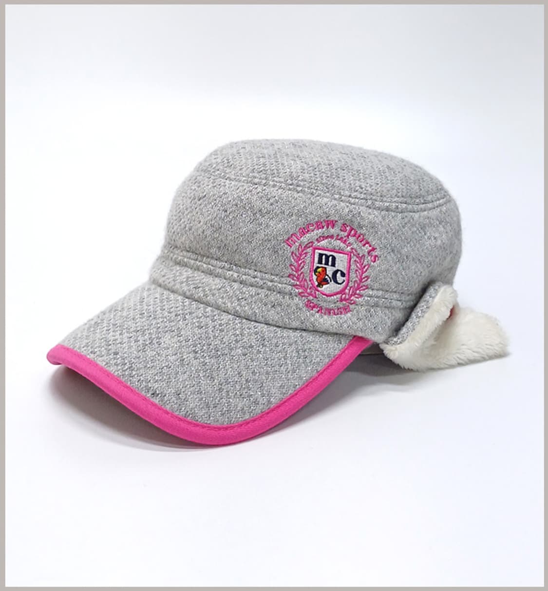 마코 새상품 귀달이 군모 모자 J-469 상품이미지1