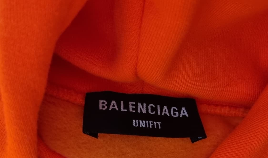 [M] 발렌시아가 hi my name is 후드 fluo 오렌지 상품이미지3