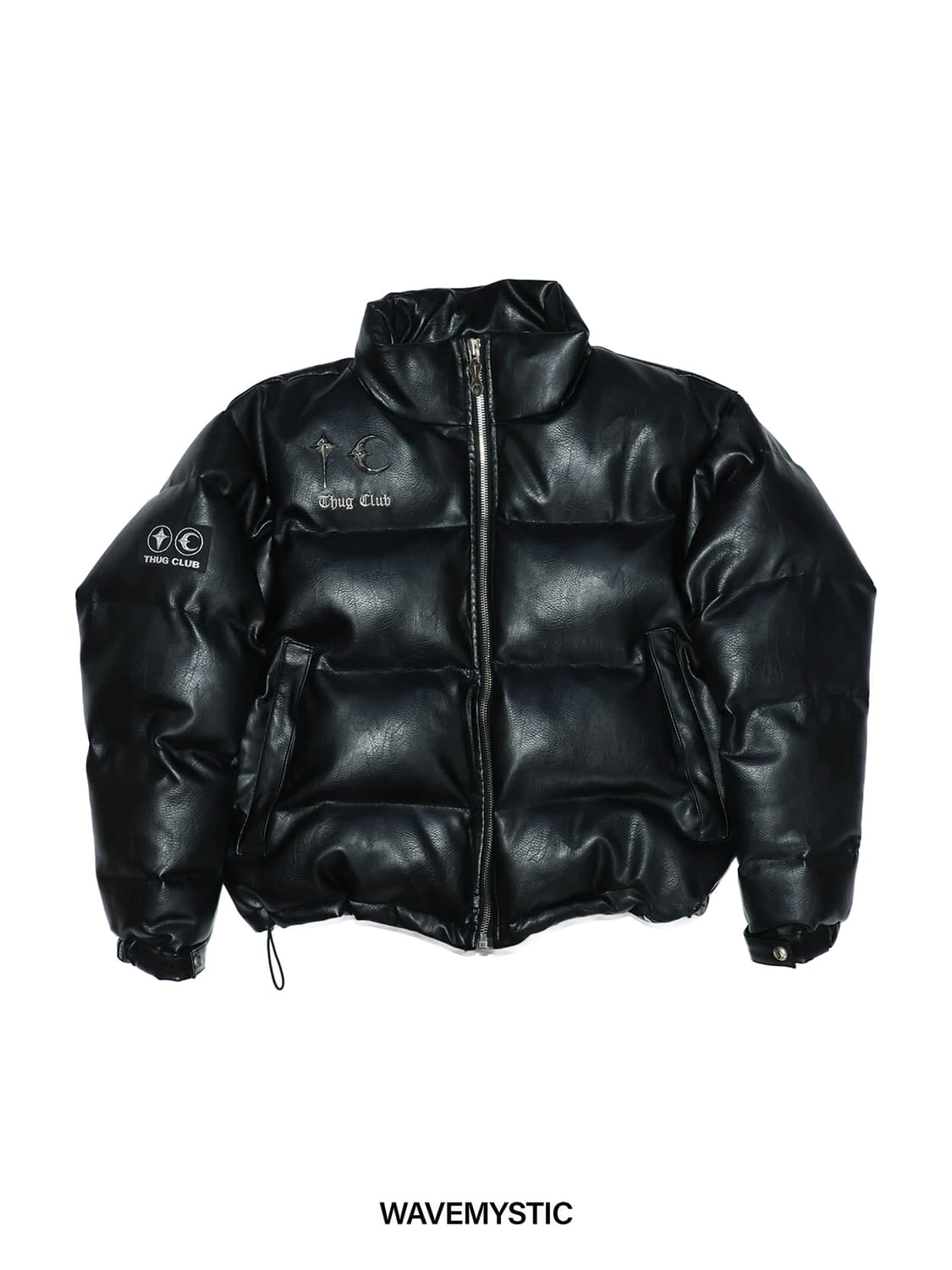 [정품]떠그클럽 레더 패딩 1사이즈 상품이미지1