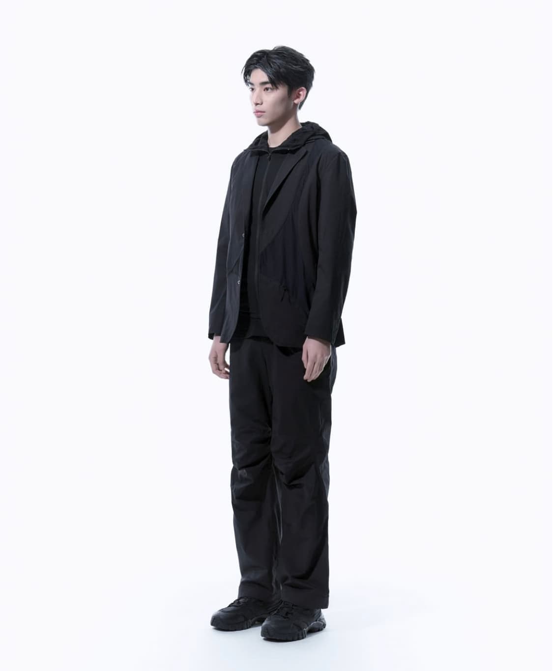 산산기어 MESH BLAZER [BLACK] 상품이미지5