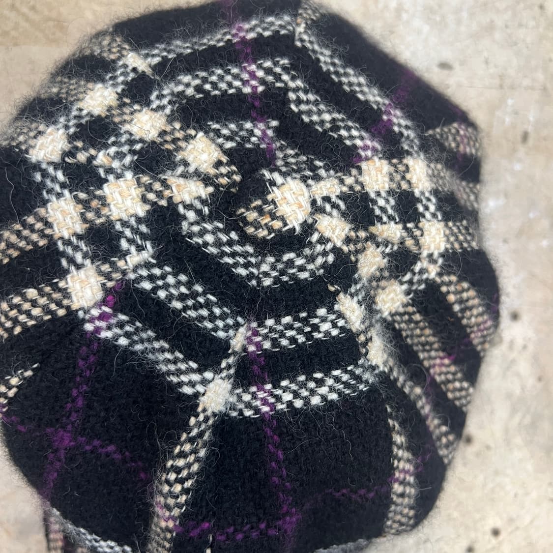 버버리 트위드 뉴스보이 캡 상품이미지2