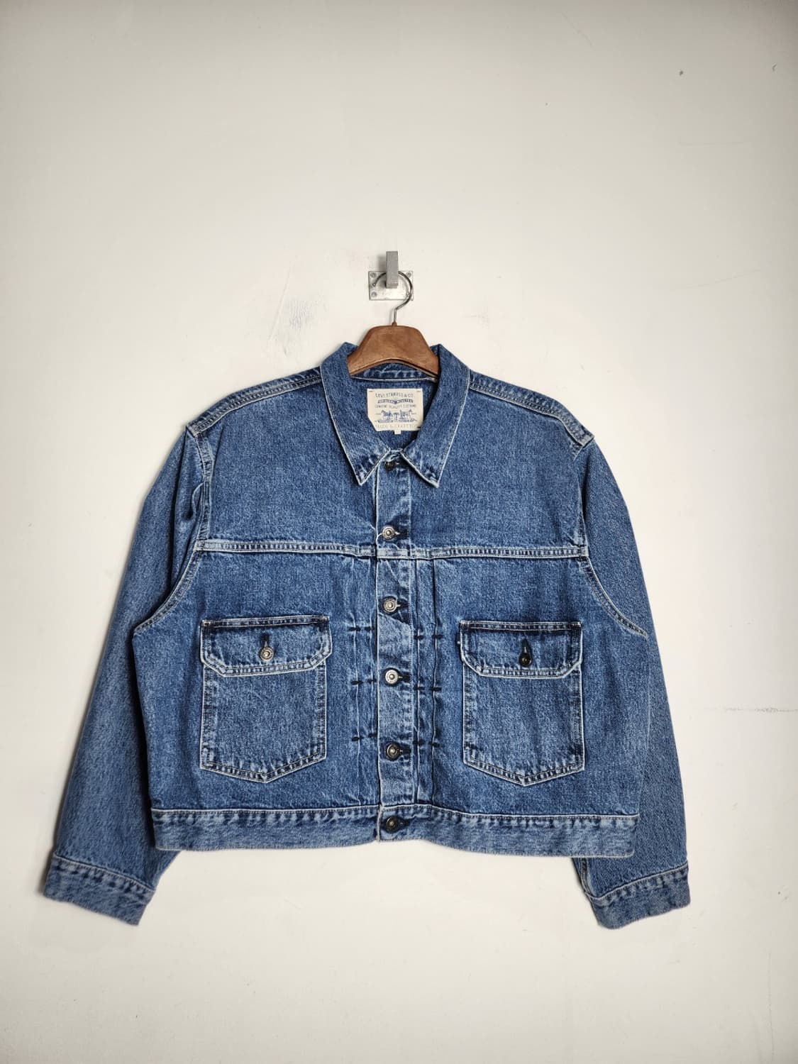 리바이스 메이드 앤 크래프트 데님 트러커 자켓 상품이미지1