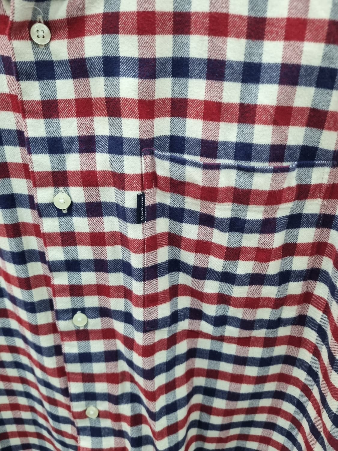 Barbour 남성 체크 셔츠  상품이미지4