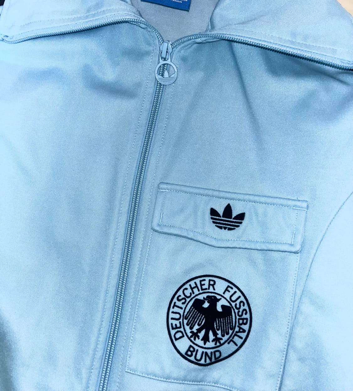 [85] 아디다스 독일 트랙탑 져지 스카이블루 대장급!! 상품이미지3