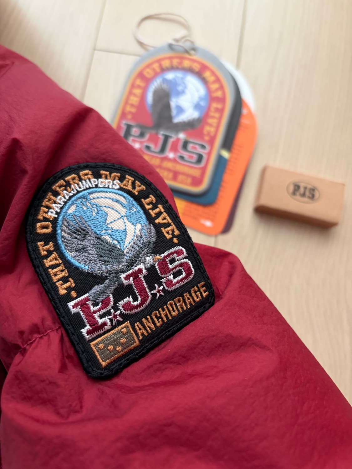 [L] 파라점퍼스 노튼 노턴 패딩 레드 상품이미지5