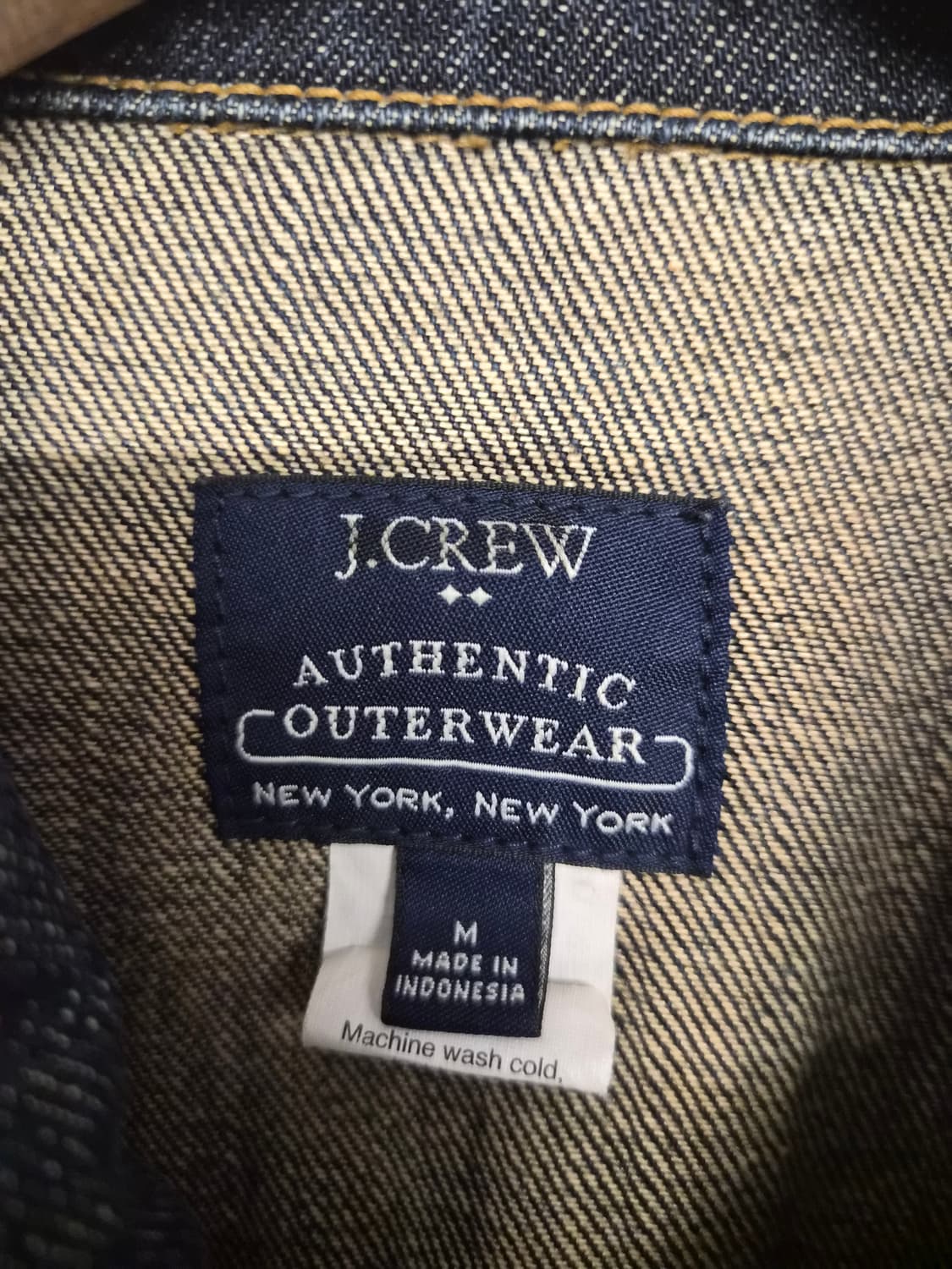 M/100) j.crew 제이크루 데님자켓 팝니다 상품이미지3