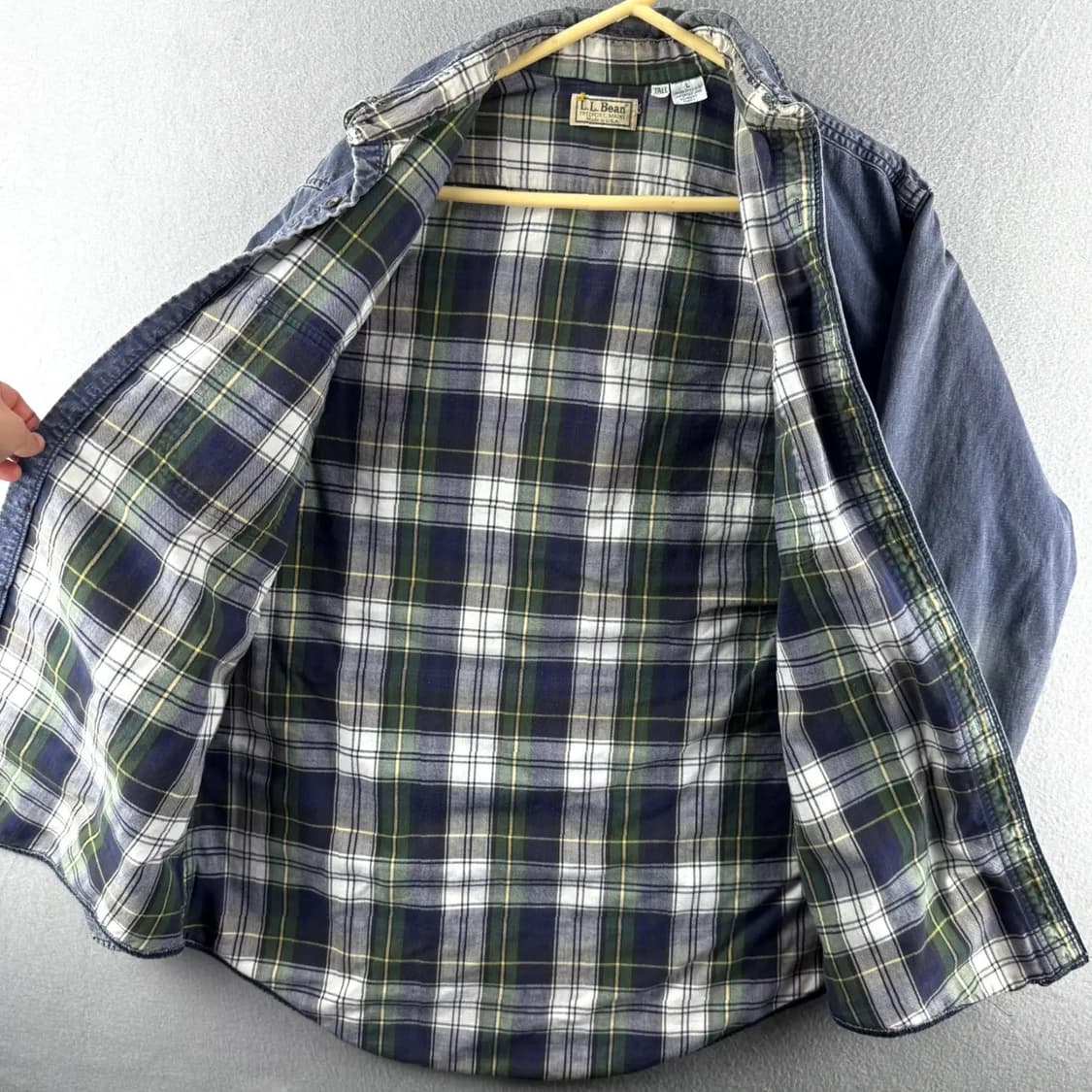 🇺🇸 90‘s 빈티지 엘엘빈 셔츠 상품이미지2