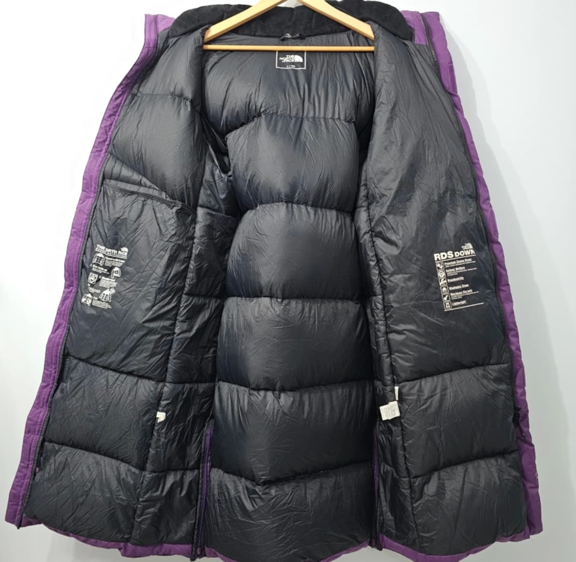 노스페이스 구스다운 롱패딩 L/100 상품이미지1
