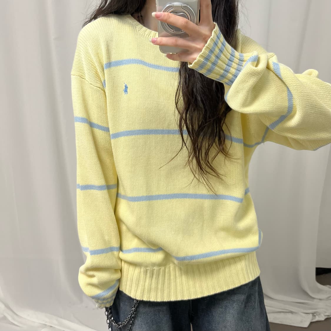 Polo striped knit 상품이미지3