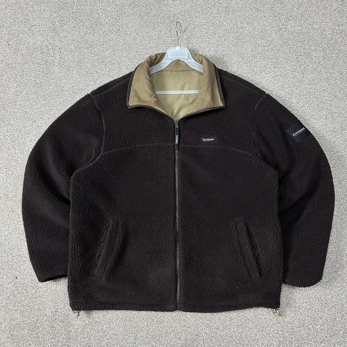 커버낫 리버시블 후리스자켓 상품이미지1