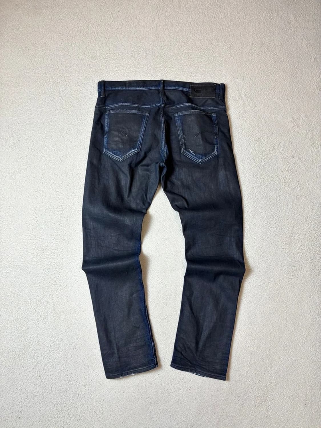 지스타로우 3301 왁스드 스트레이트 데님 팬츠 PN7939 상품이미지5