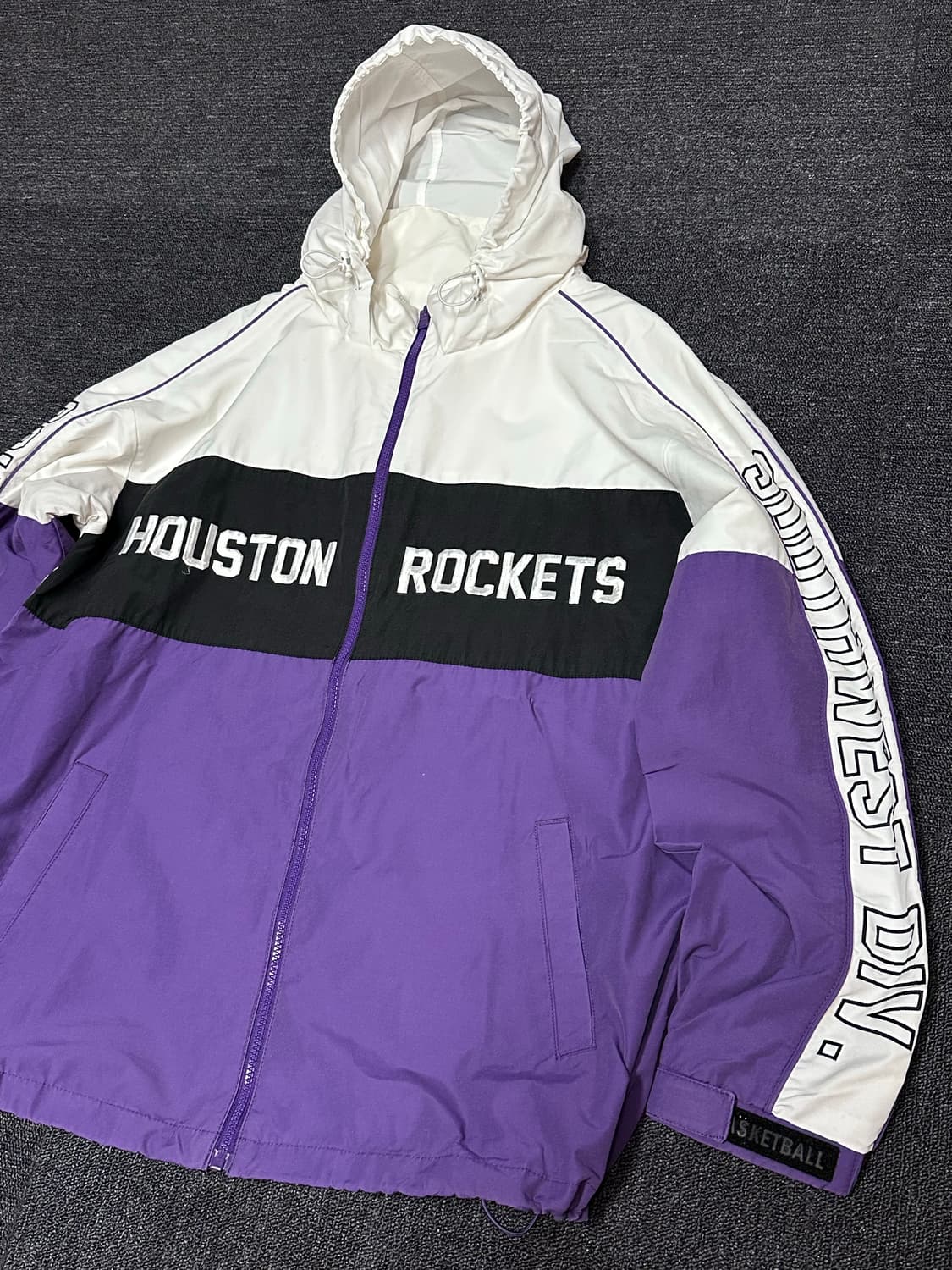 NBA Houston Rockets 컬러블록 바람막이 상품이미지3