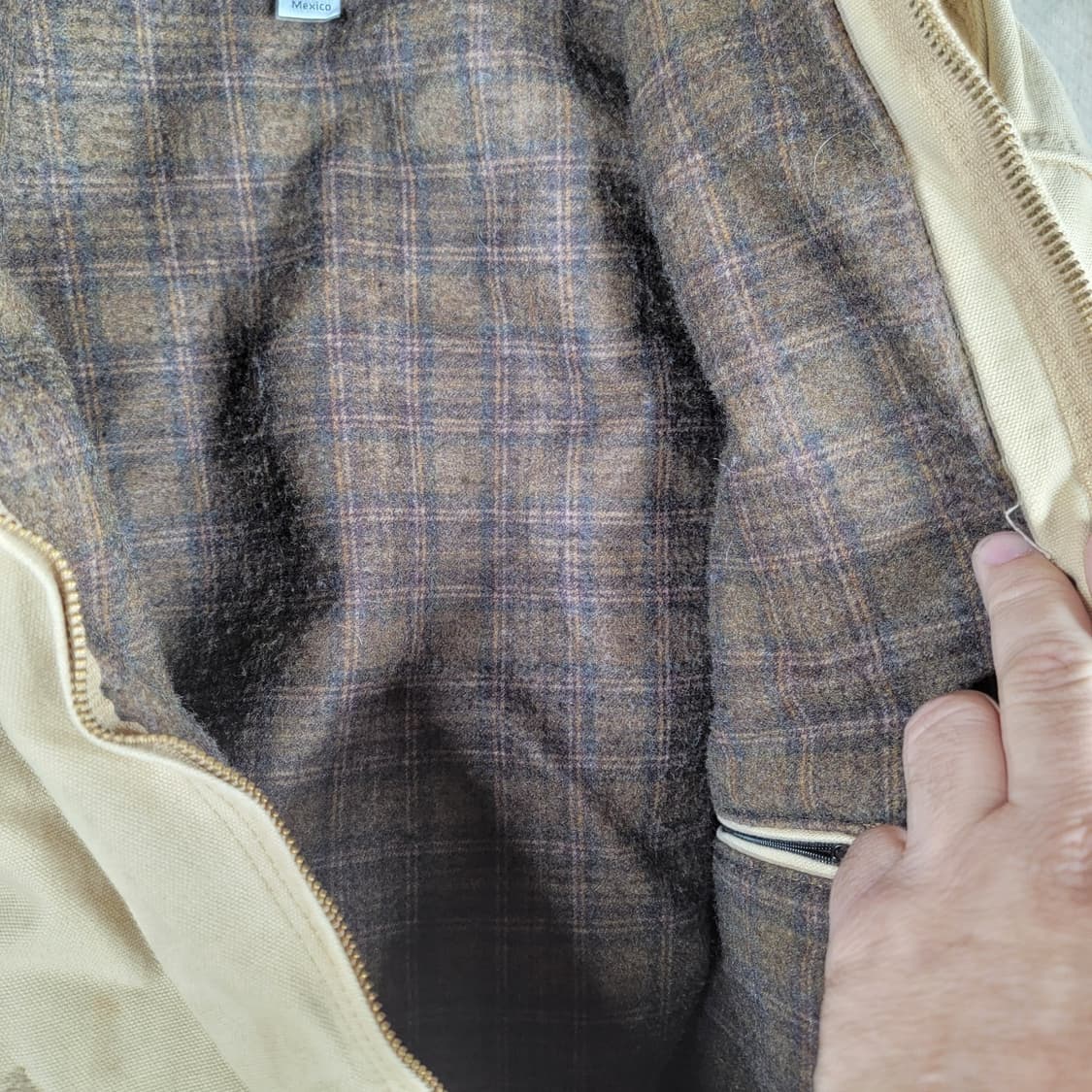 칼하트 J97 디트로이트 자켓 브라운 상품이미지3