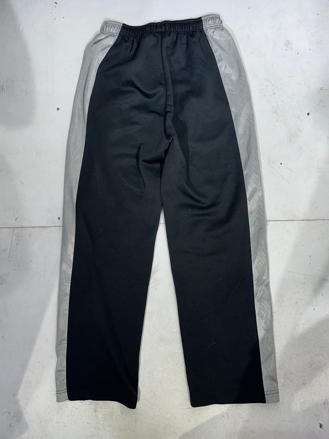 나이키 블랙 와이드 그레이 사이드 라인 추리닝 바지 M 상품이미지5