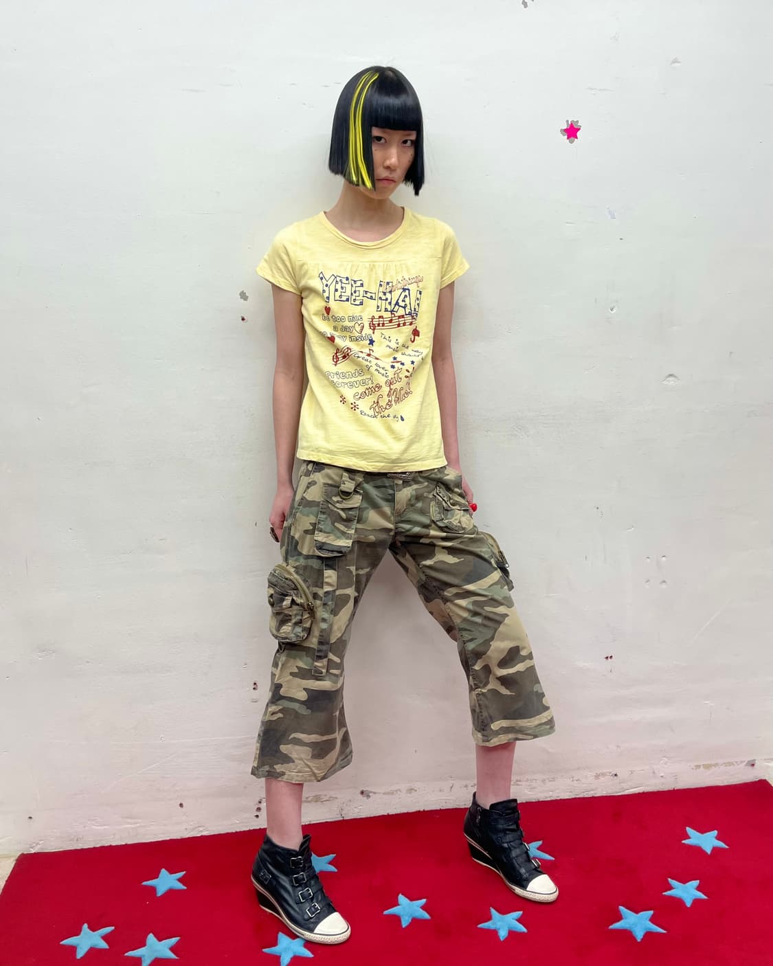  yee-han yellow note t-shirt  상품이미지5