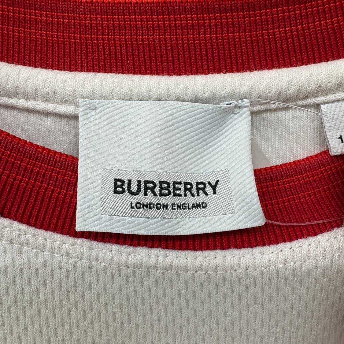 버버리 로고 포켓 반팔 티셔츠 화이트 여s 상품이미지3