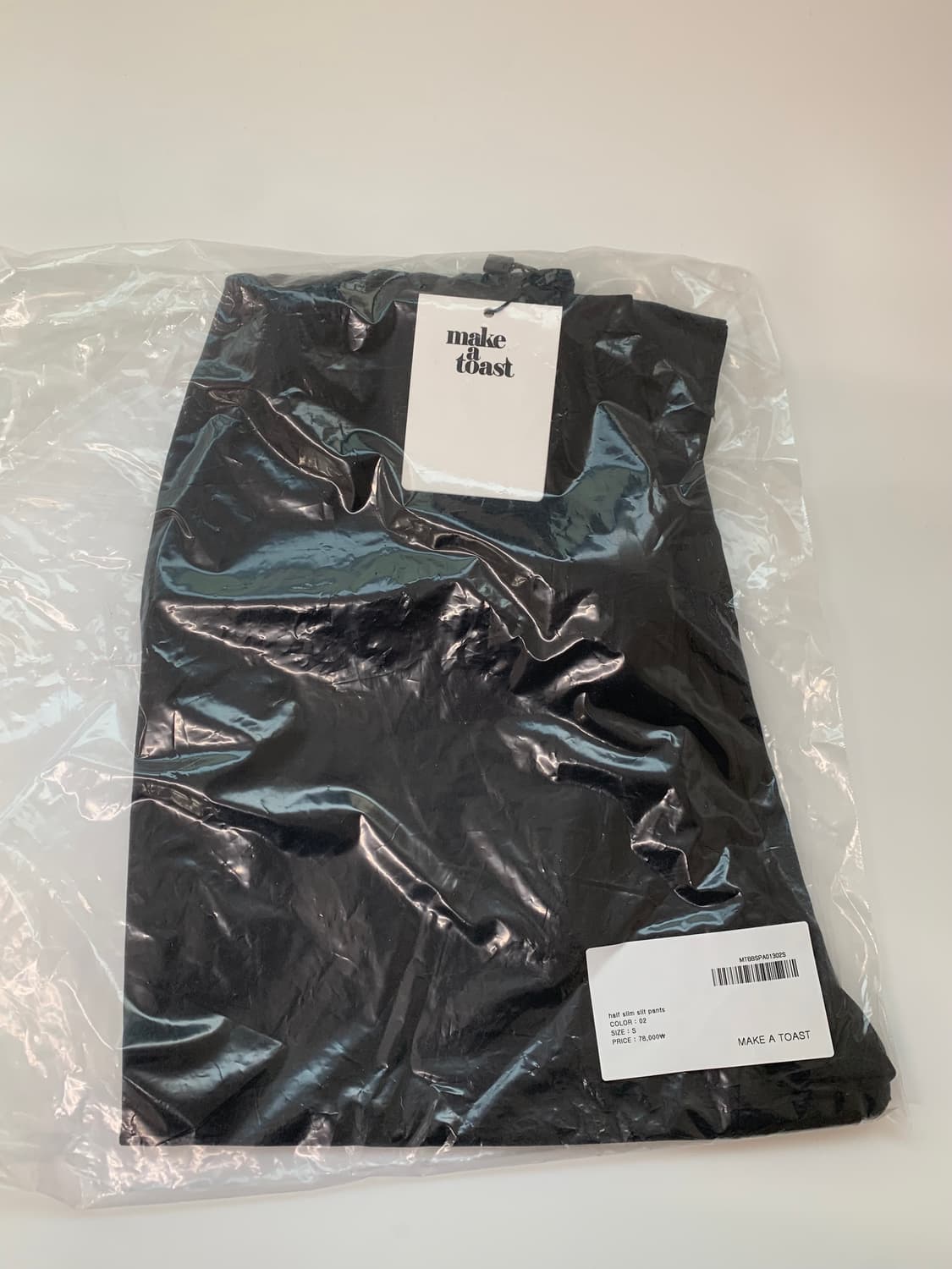 HALF SLIM SLIT PANTS / S SIZE 상품이미지3