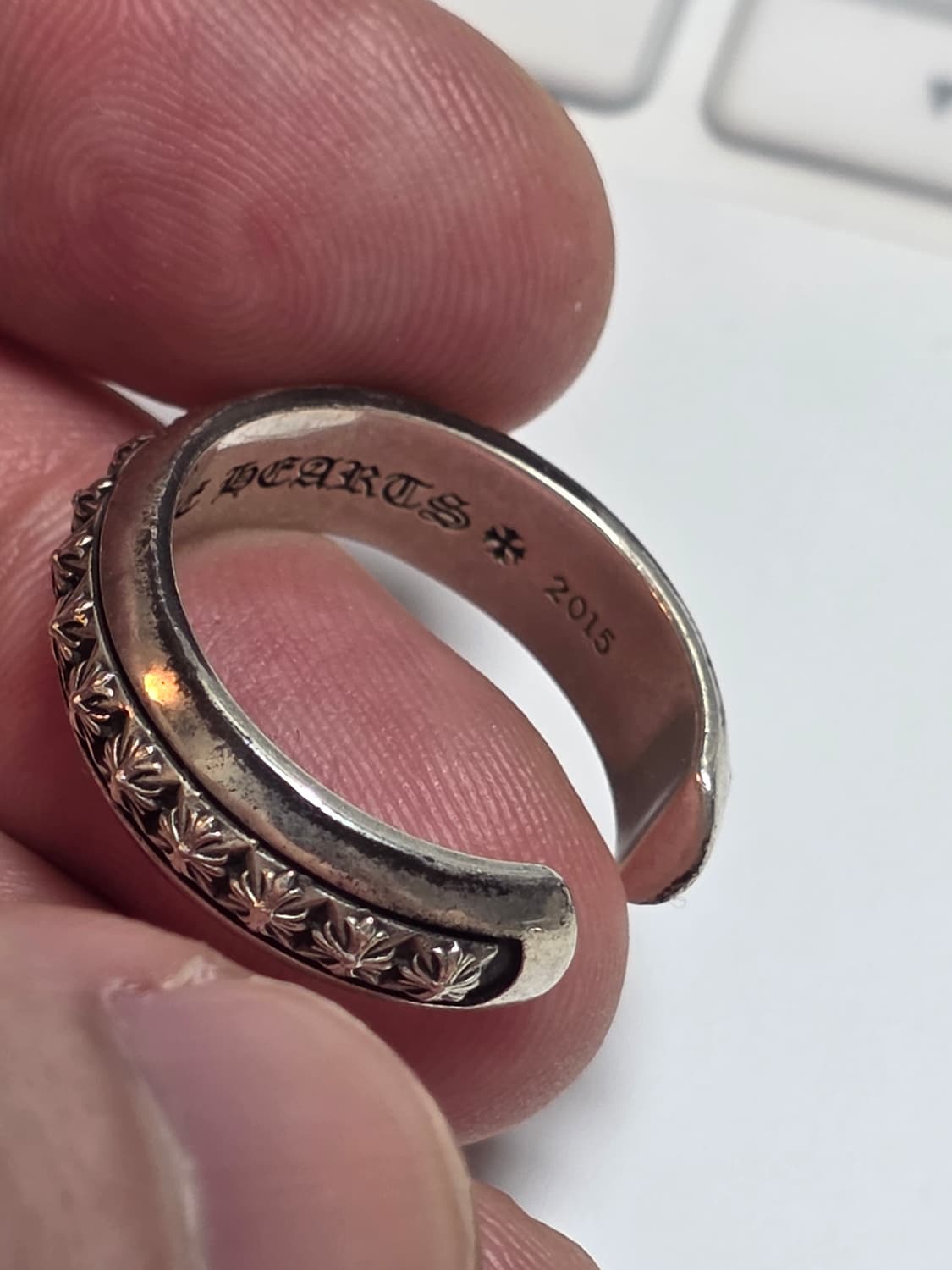 [US10] CH 오픈밴드링 크롬하츠 Chromehearts 상품이미지5