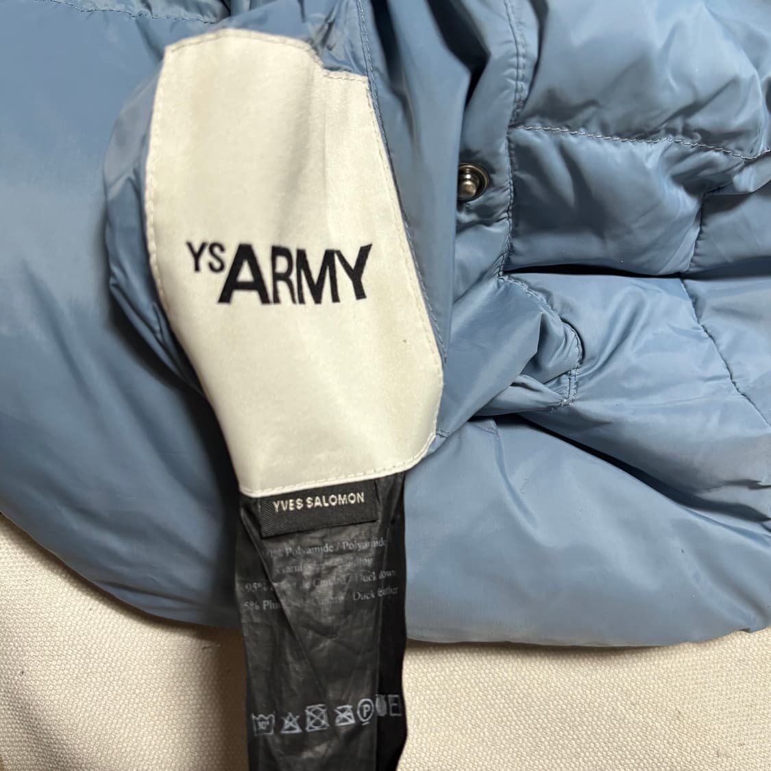 50 이브살로몬 아미 리버시블 패딩  상품이미지6