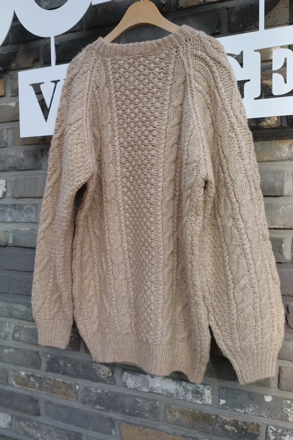 빈티지 헤비울 니트 상품이미지9