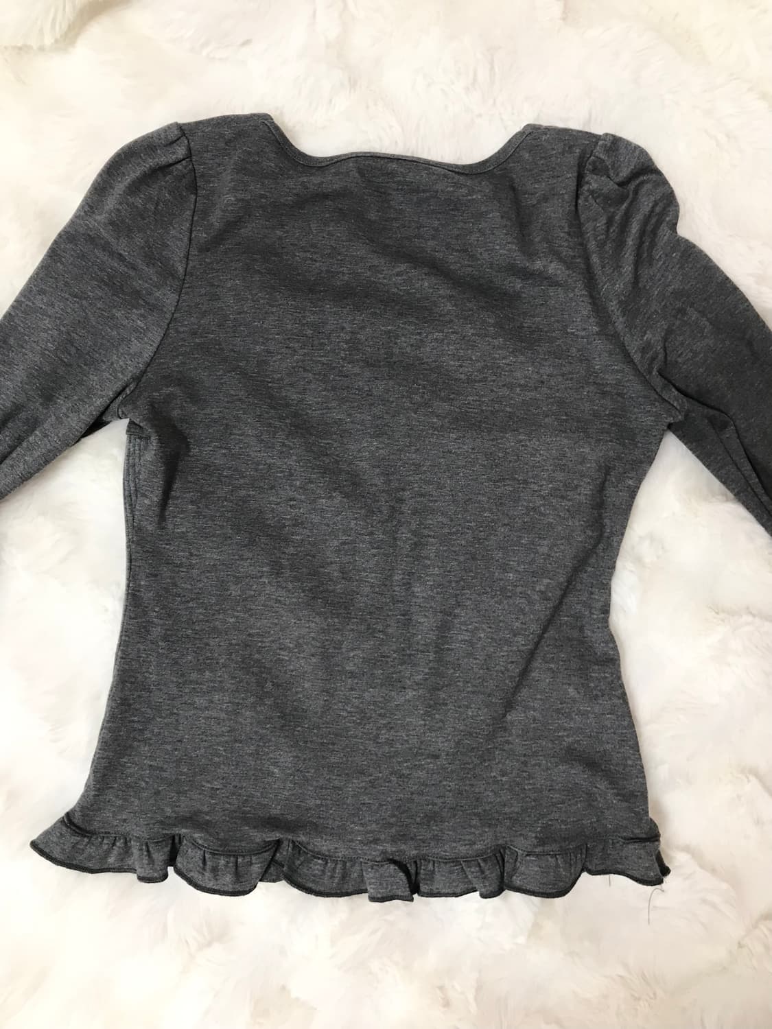 빈티지 히메갸루 러블리 리본 레이스 티셔츠 상품이미지3