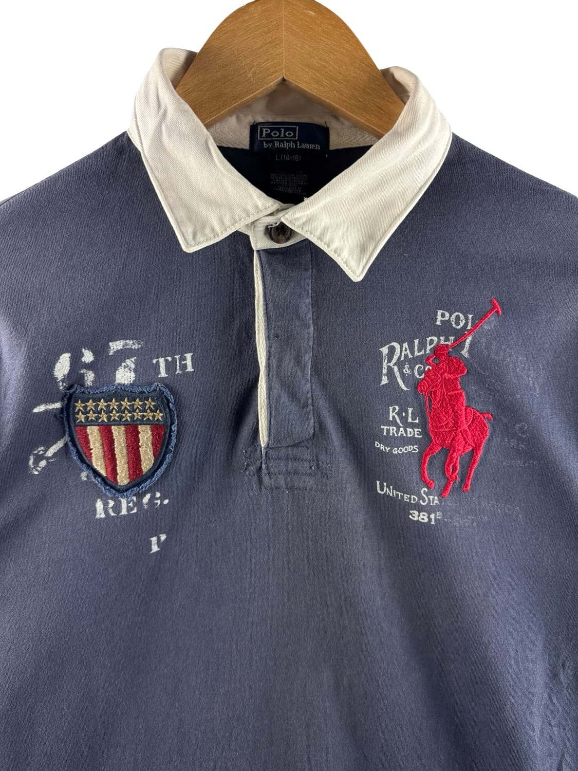 폴로랄프로렌 빅포니 패치 럭비셔츠2684 상품이미지3