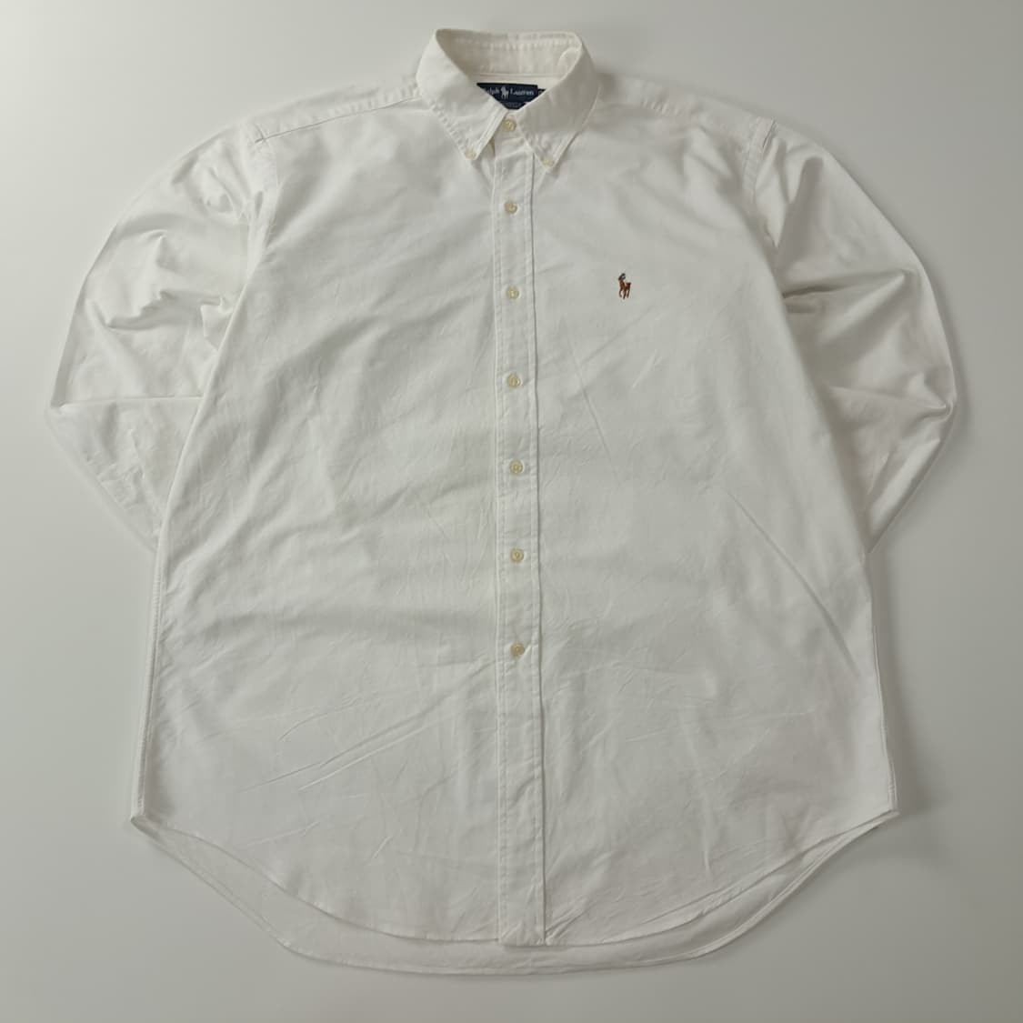 CK989 XL 폴로 90s 옥스포드 화이트 셔츠 남방 상품이미지1
