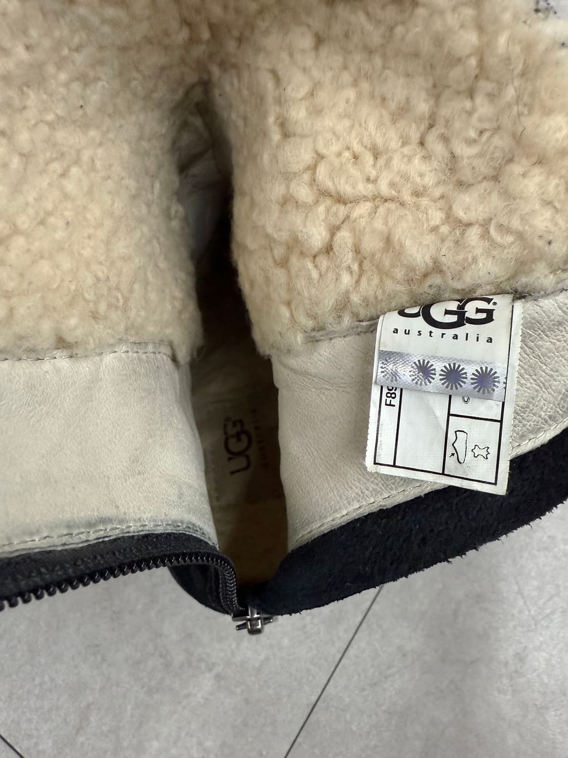 ugg 스웨이드 웨지 힐 부츠 상품이미지8