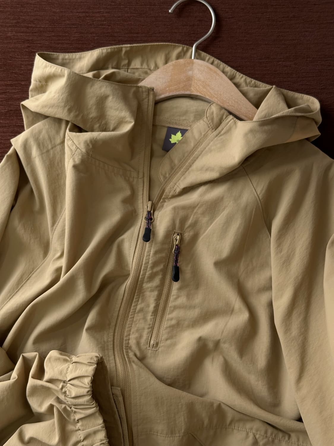 Stretched nylon design mountain parka 상품이미지6