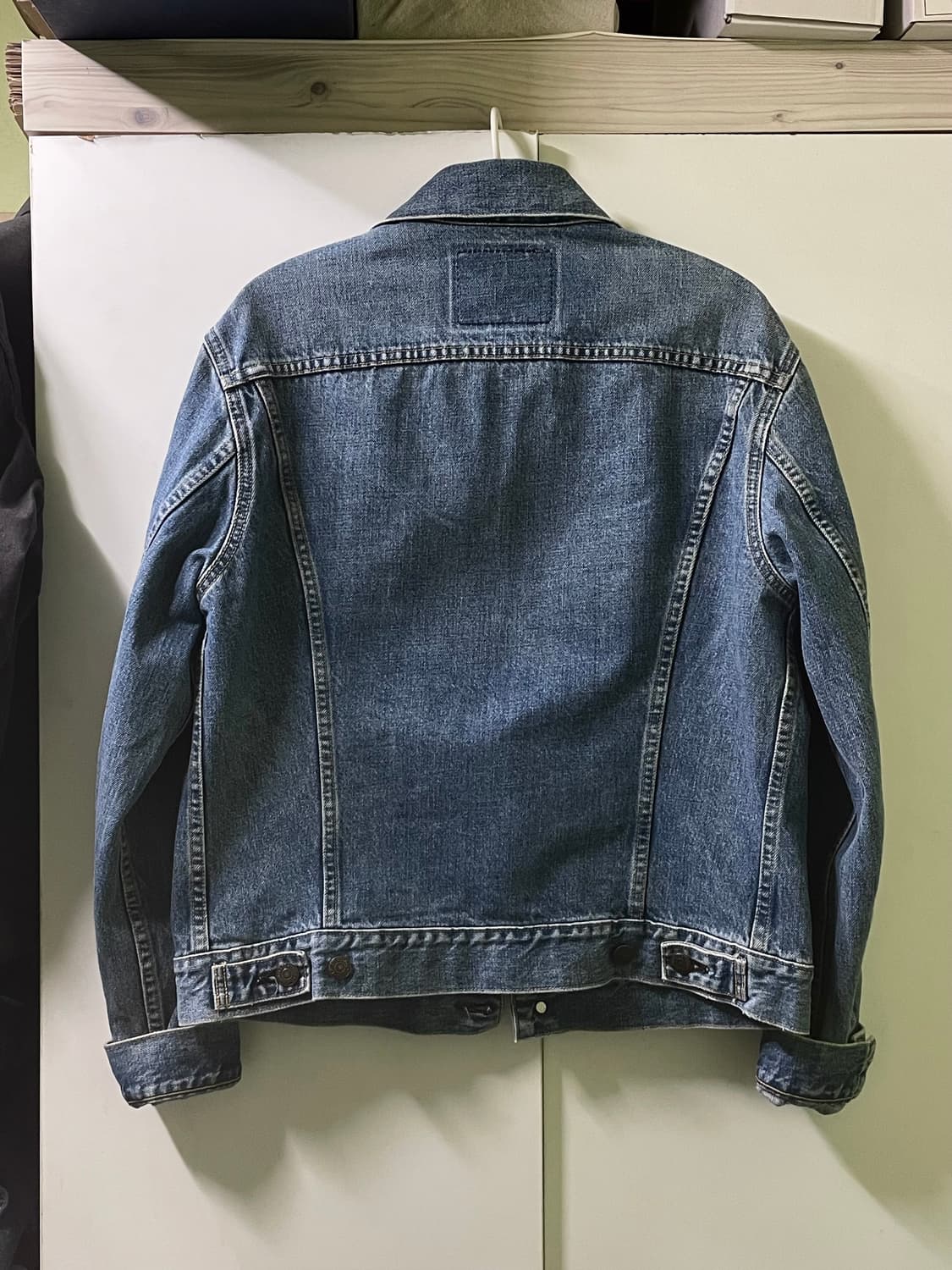 90s Jpn Lvc 557xx 복각 3세대 데님 트러커 자켓 상품이미지2